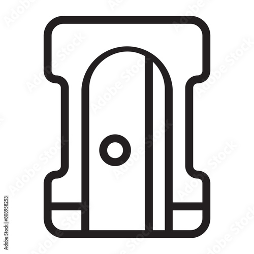 sharpener line icon
