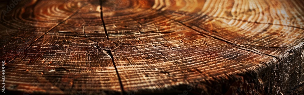 Aged Wooden Texture Close-up, Natural Patterns and Grains Aged Wooden Texture Close-up, Natural Patterns and Grains