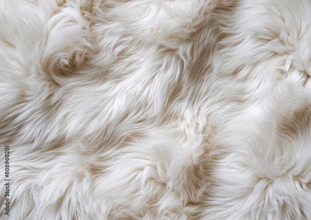 White fluffy fur texture background White fluffy fur texture background