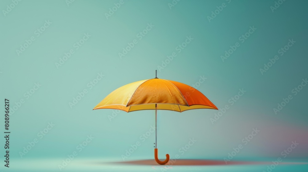 The Vibrant Yellow Umbrella