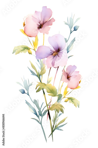 The image shows a beautiful bouquet of flowers with a variety of colors  including pink  purple  and yellow
