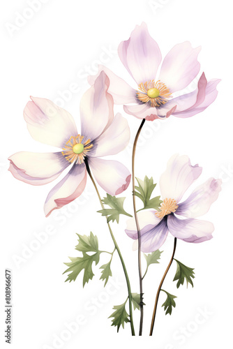 Pink flowers  detailed petals  high quality  3d render.