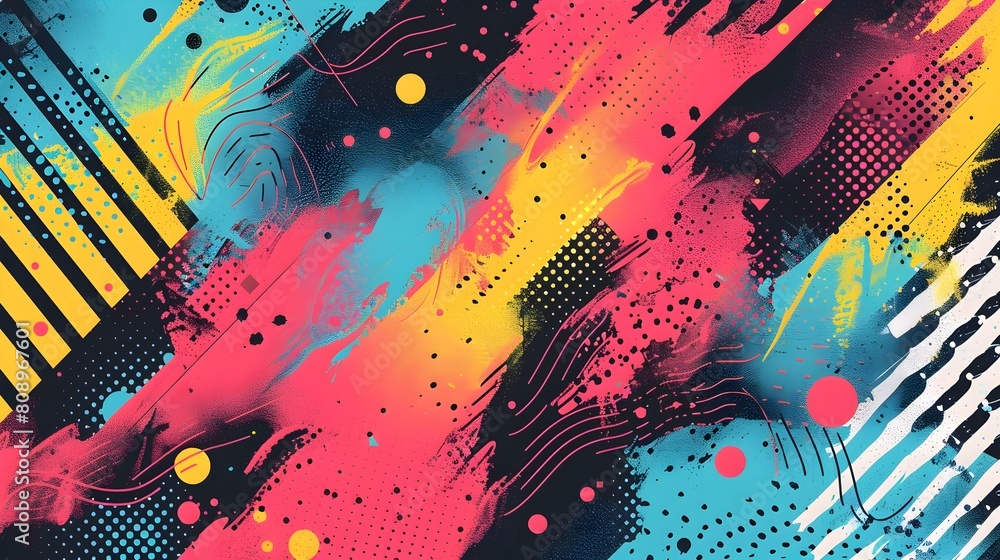 Vibrant Fluid Abstract Patterns Generating Striking Digital Artwork Vibrant Fluid Abstract Patterns Generating Striking Digital Artwork