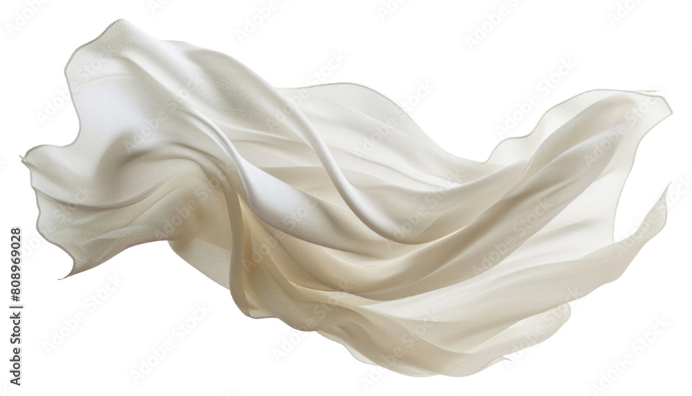 Fototapeta premium PNG Off White textile white simplicity