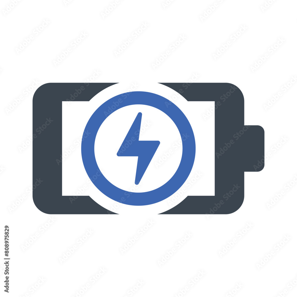 Battery charging Icon Battery charging Icon