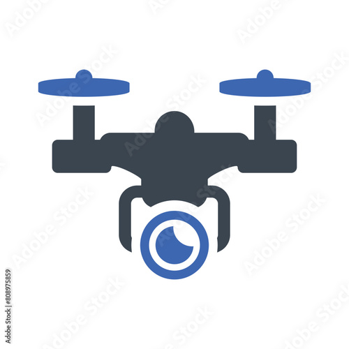 Drone camera Icon photo