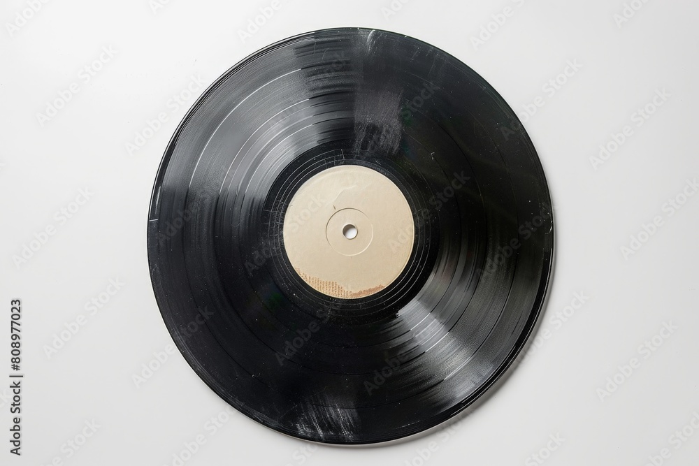 12-inch vinyl LP record in cardboard cover on white background, Generative AI. Beautiful simple AI generated image in 4K, unique. 12-inch vinyl LP record in cardboard cover on white background, Generative AI. Beautiful simple AI generated image in 4K, unique.