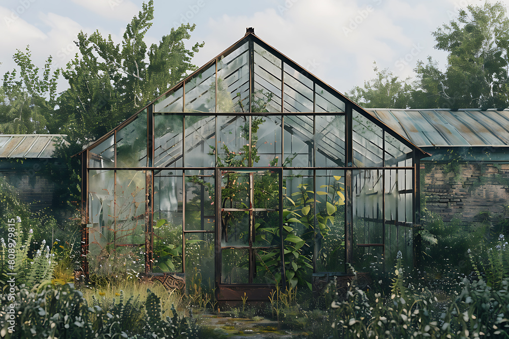 A close-up view of the sturdy metal frame of a greenhouse, highlighting its structure and durability. A close-up view of the sturdy metal frame of a greenhouse, highlighting its structure and durability.