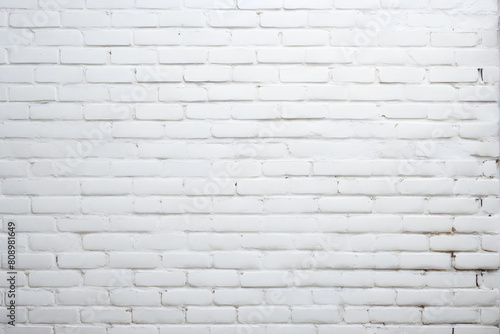 Versatile white brick wall texture for clean backgrounds or graphic bases
