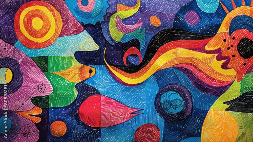 Primary school children express their excitement for learning through colorful doodles that reflect their childlike wonder. Primary school children express their excitement for learning through colorful doodles that reflect their childlike wonder.