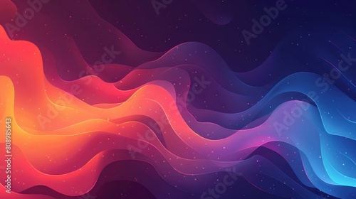 Gradient Backgrounds Abstract: An illustration with abstract gradient backgrounds