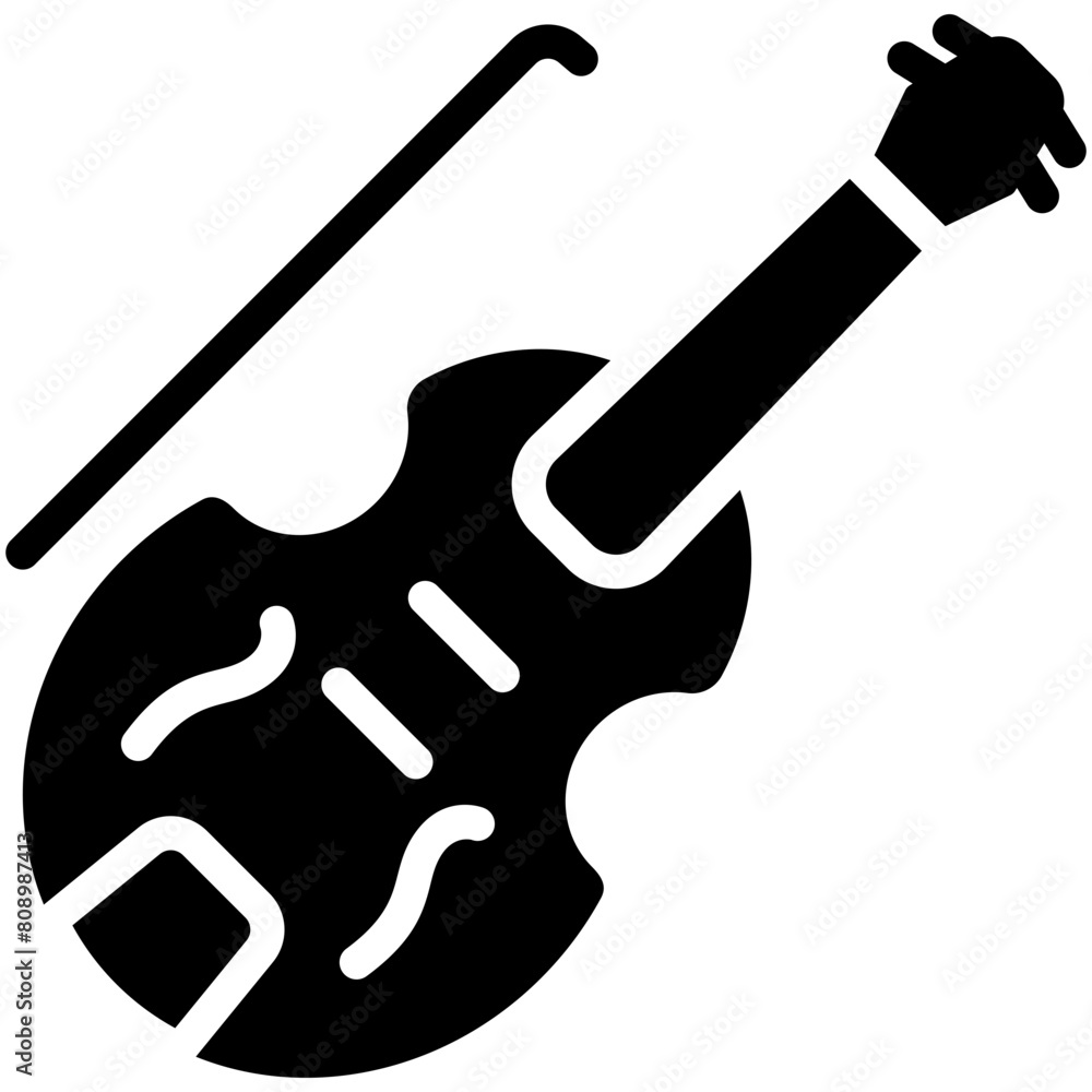 violin solid icon violin solid icon