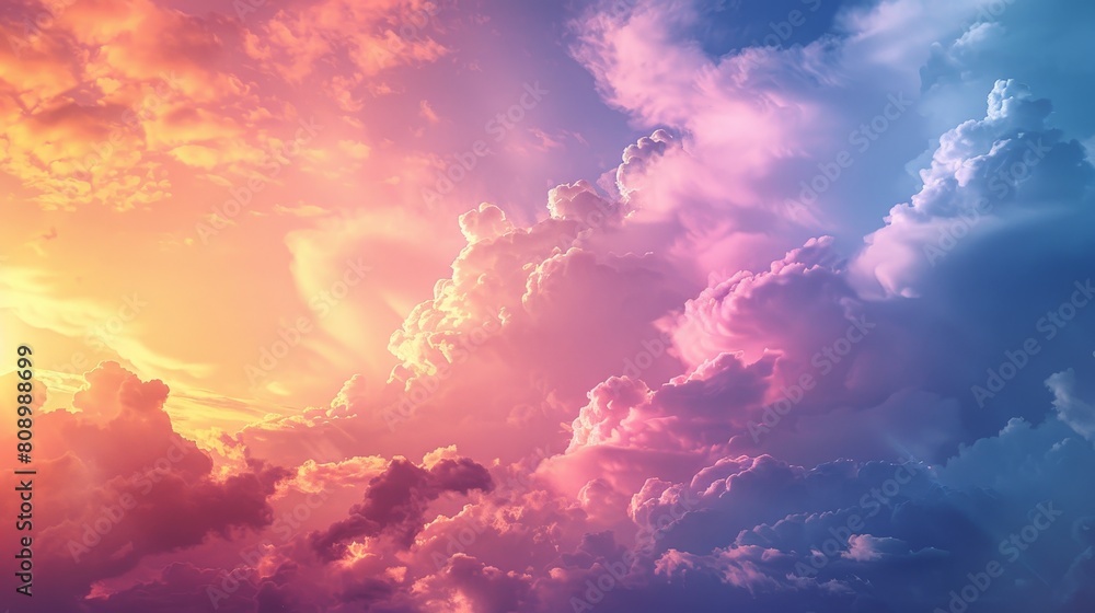 Sky Gradients Clouds: An illustration showing the gradient of colors in the sky as it interacts with clouds Sky Gradients Clouds: An illustration showing the gradient of colors in the sky as it interacts with clouds