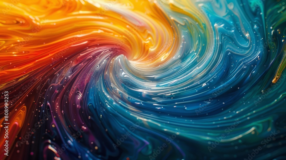 A stunning abstract background featuring a dynamic swirl of rich, vivid colors, blending seamlessly to create a mesmerizing visual experience A stunning abstract background featuring a dynamic swirl of rich, vivid colors, blending seamlessly to create a mesmerizing visual experience