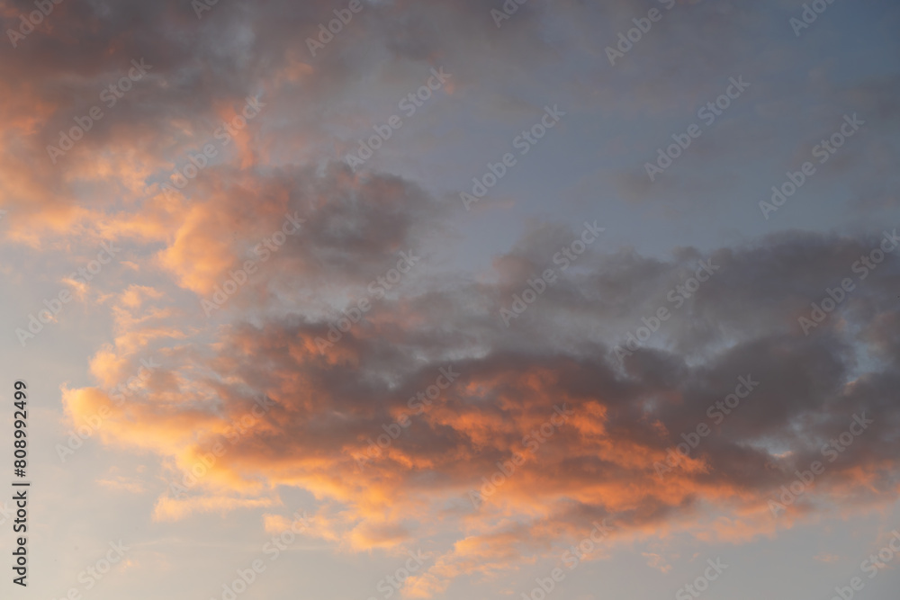 Obraz premium Sky with clouds
