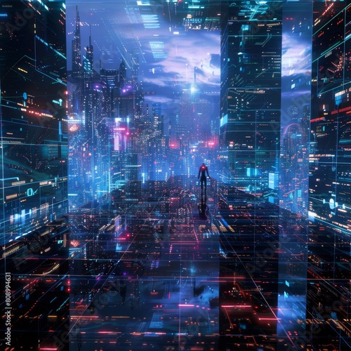 Digital World Concept