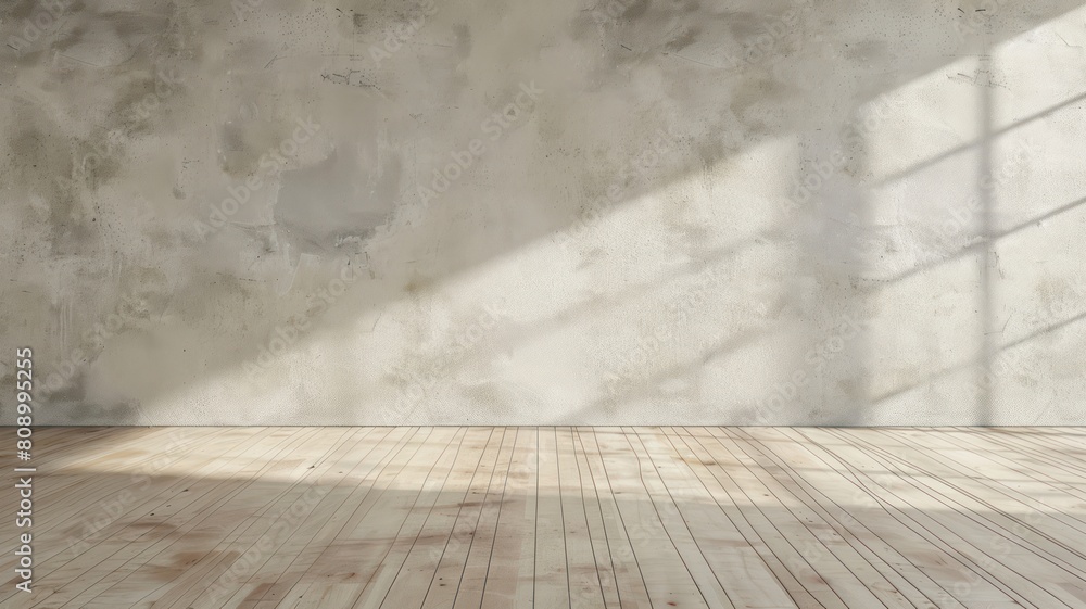 Abstract plain solid light studio background for product presentation. Empty room with shadows of window. Display product with blurred backdrop. Abstract plain solid light studio background for product presentation. Empty room with shadows of window. Display product with blurred backdrop.