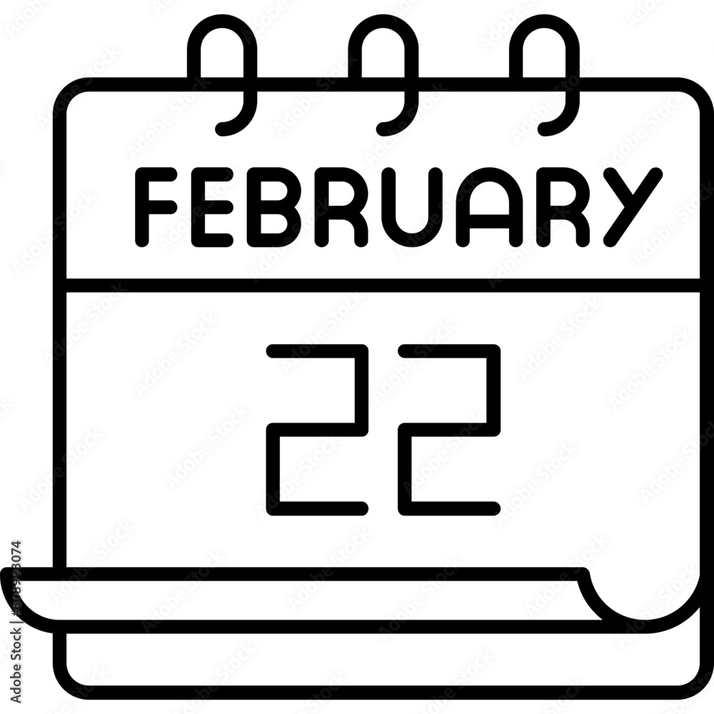 February 22 Icon February 22 Icon