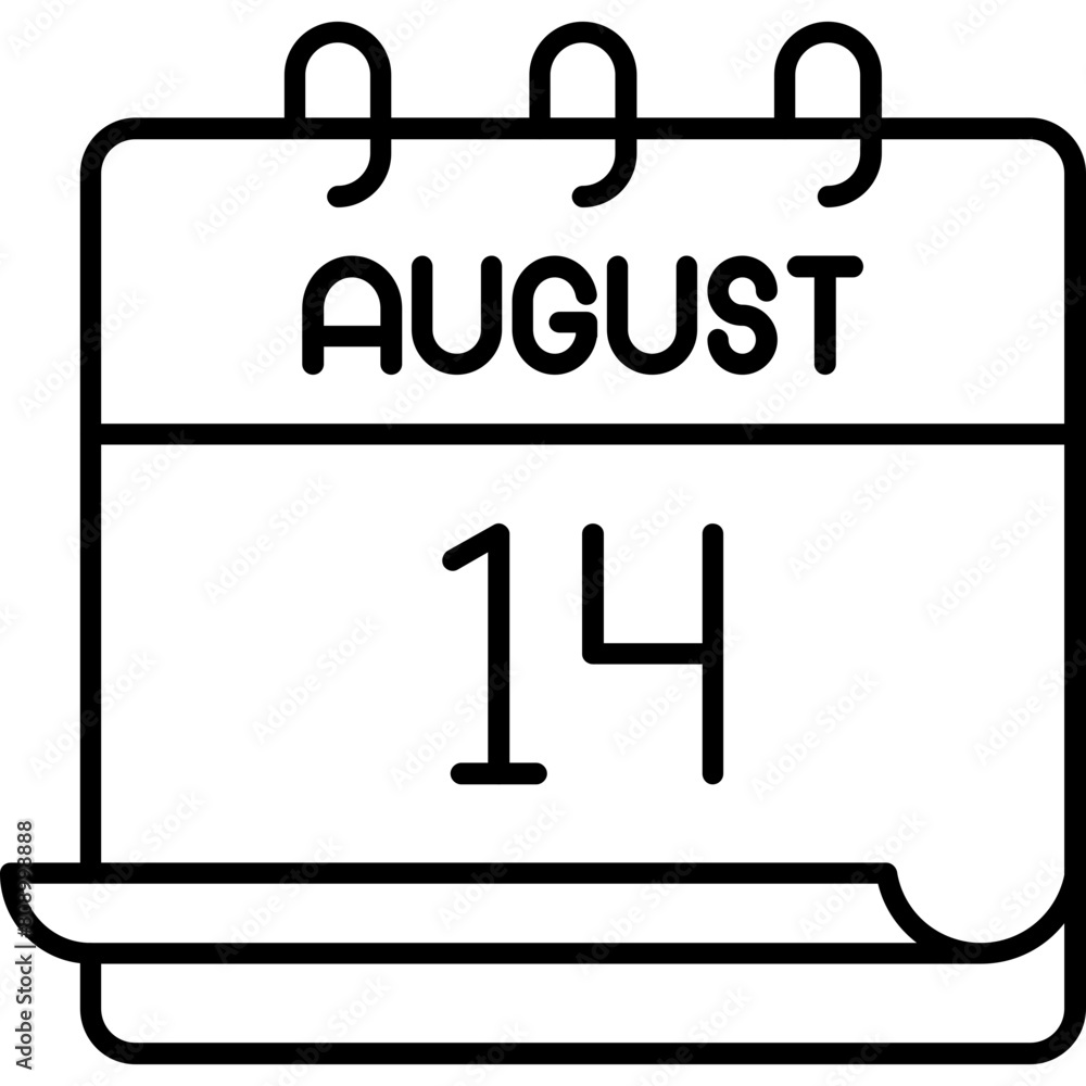 August 14 Icon August 14 Icon