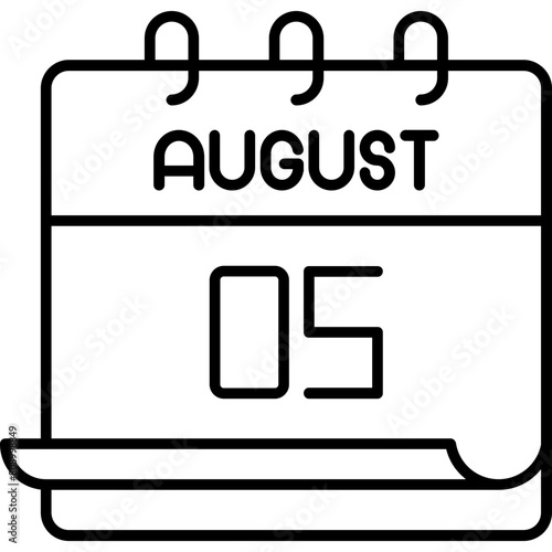 August 5 Icon