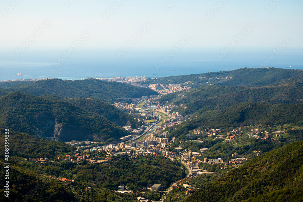 Genova city overview Genova city overview