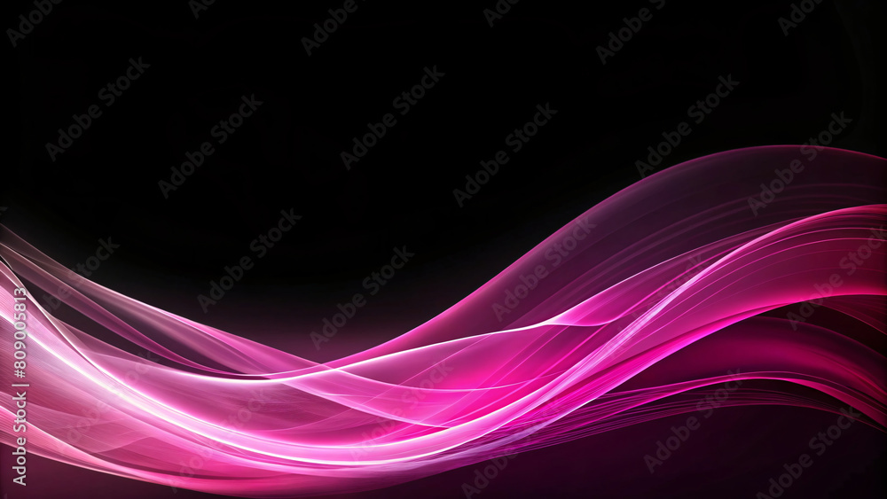 Pink Wave Motion: Abstract background with vibrant pink waves, flowing lines, and energetic design Pink Wave Motion: Abstract background with vibrant pink waves, flowing lines, and energetic design