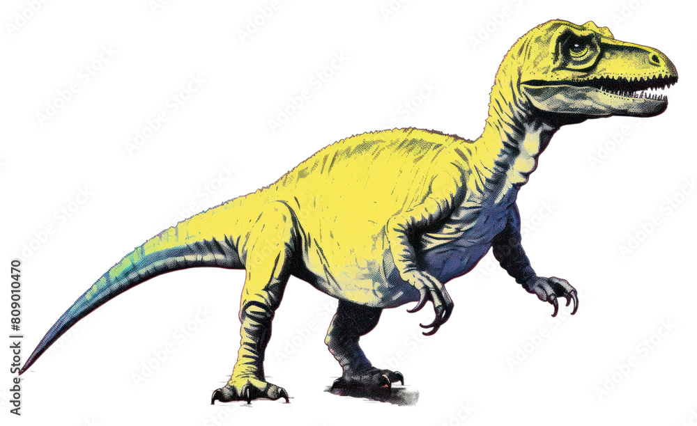 Naklejka premium PNG Dinosaur reptile animal cartoon