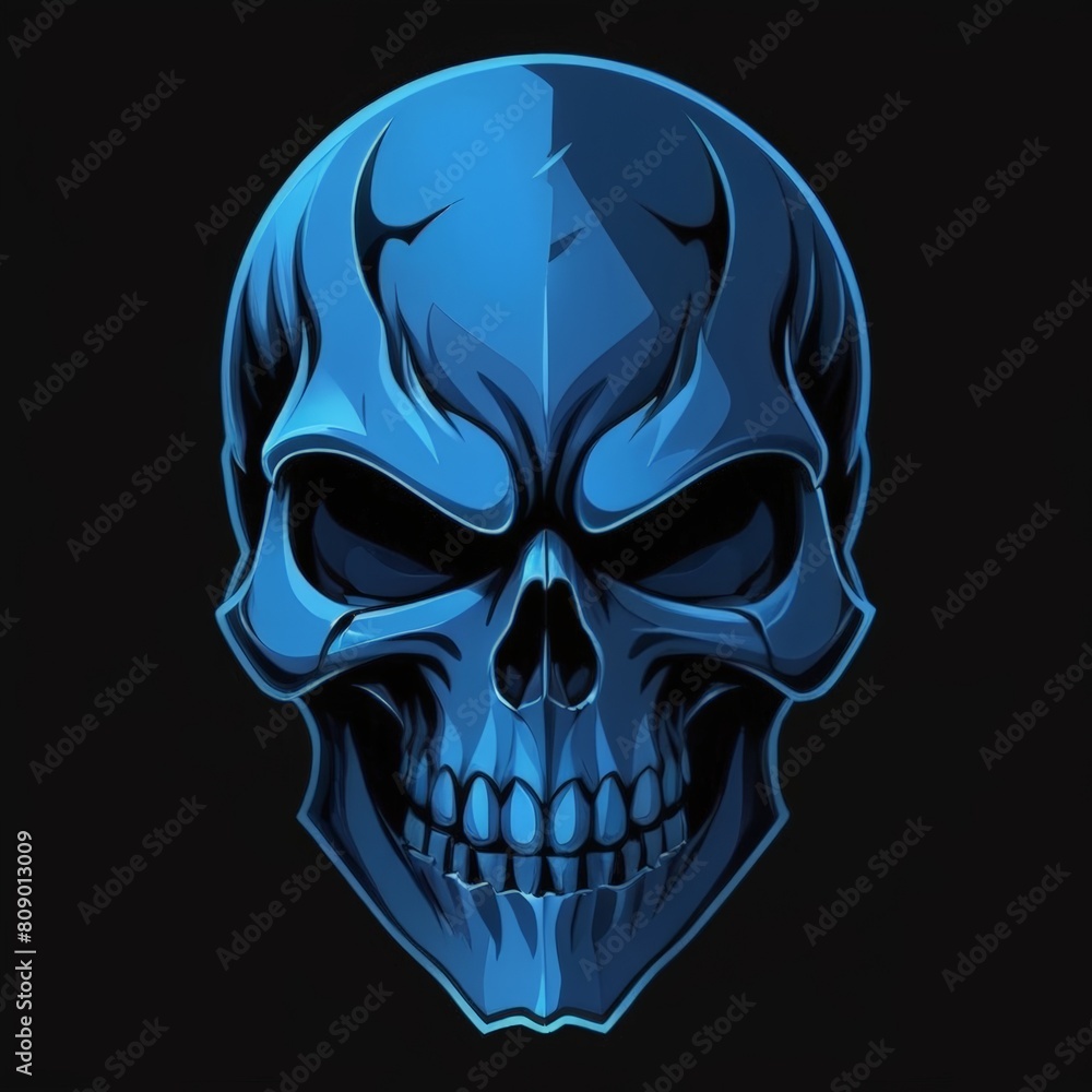 Fototapeta premium Mystic Ninja Clan Emblem Design Suitable for E-Sport Logo