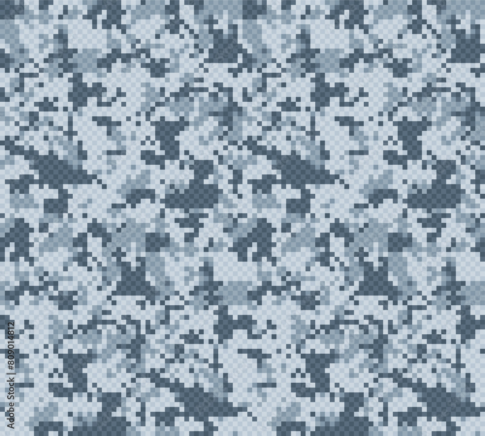 Fototapeta premium The seamless blue abstract background. 