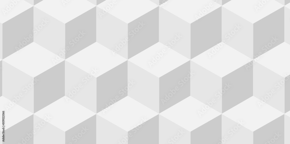 Abstract cubes geometric tile and mosaic wall or grid hexagon technology wallpaper. white and gray geometric block cube structure backdrop grid triangle texture vintage design. Abstract cubes geometric tile and mosaic wall or grid hexagon technology wallpaper. white and gray geometric block cube structure backdrop grid triangle texture vintage design.