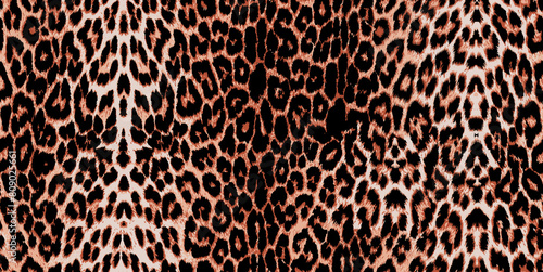 Fullcolor leopard design. Seamless backdrop.