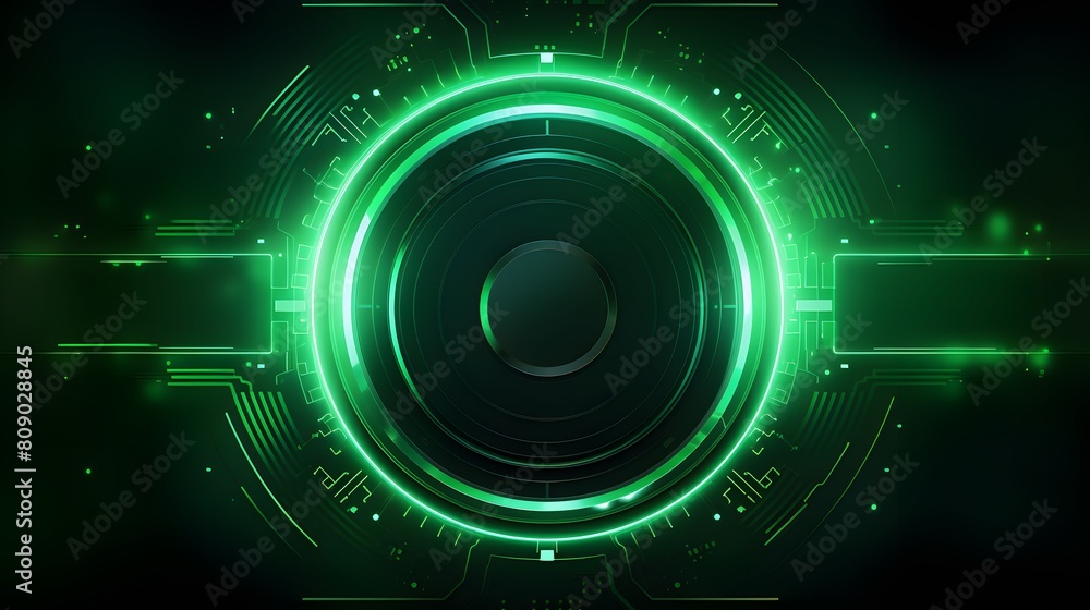 green Abstract technology background circles digital hi-tech technology design background. concept innovation. vector illustration
green Abstract technology background circles digital hi-tech technology design background. concept innovation. vector illustration
