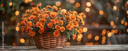 Cozy Autumn Chrysanthemums ...