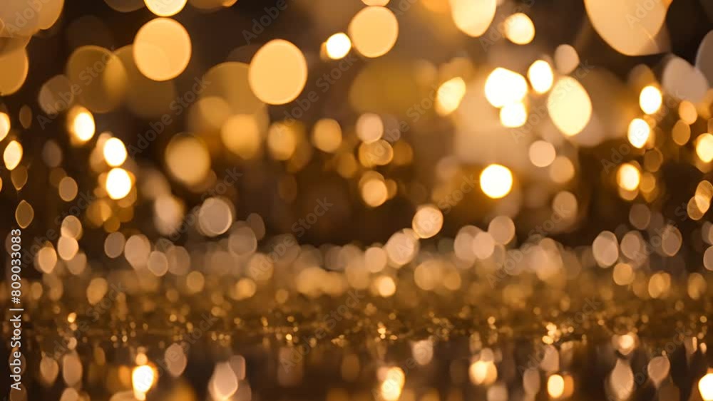 Close Up of a Gold Glitter Background Generative AI Close Up of a Gold Glitter Background Generative AI