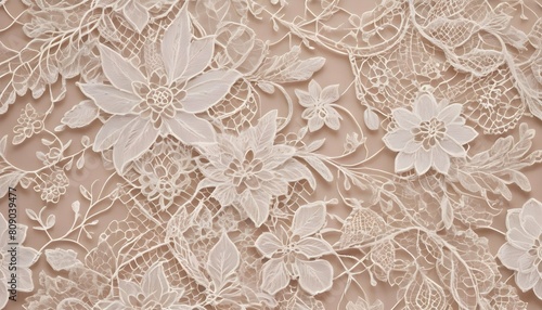 Lace patterns with delicate floral motifs and intr upscaled 3