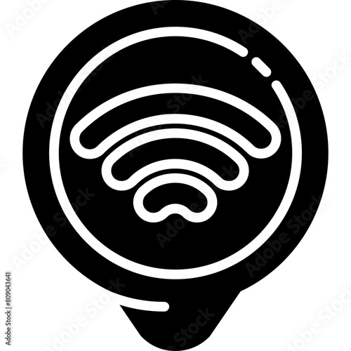 Wifi Location Icon