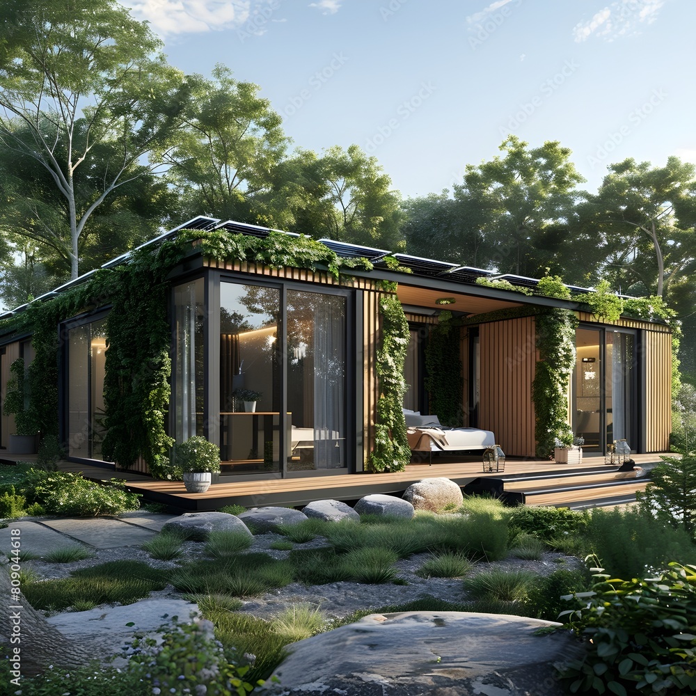 Solar and Wind-Powered Modular Homes: A Sustainable Future in Architecture Solar and Wind-Powered Modular Homes: A Sustainable Future in Architecture