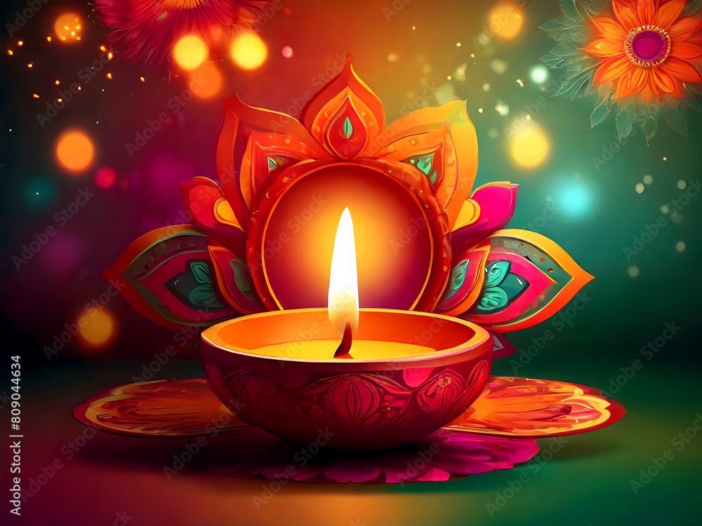 Happy Diwali Festival And Beautiful abstract background. Happy Diwali Festival And Beautiful abstract background.