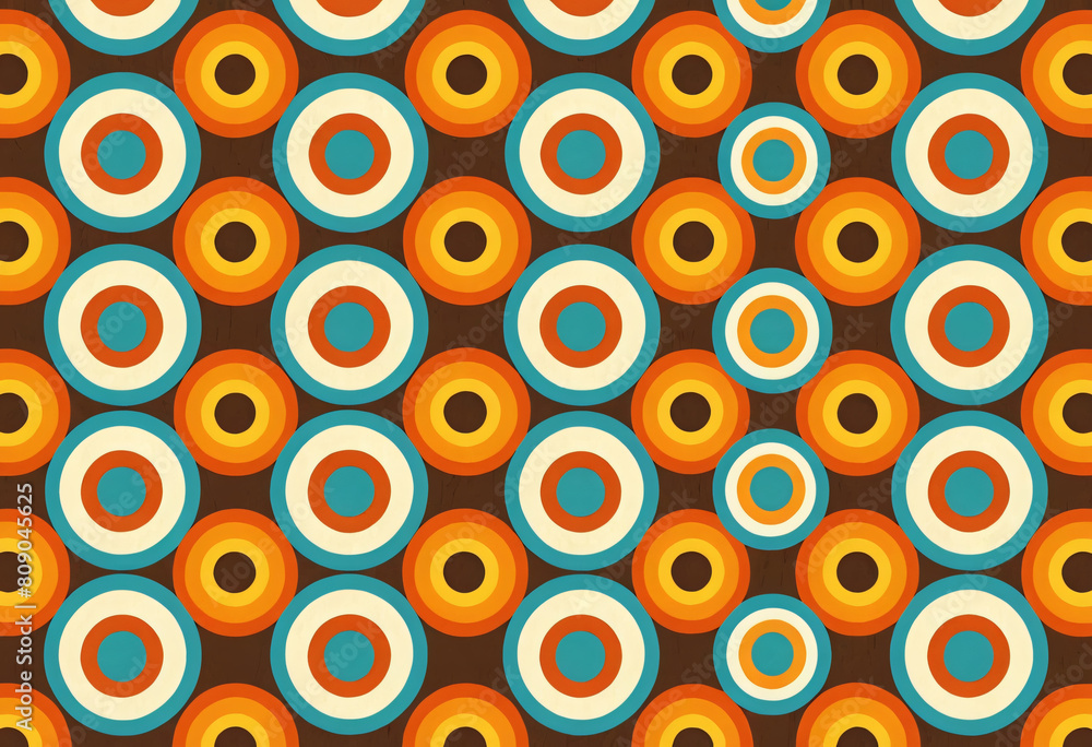Cute retro pattern of ovals Seamless abstract geometric pattern with the image of rings and circles. background for print, surface textures, wallpaper, web page. Cute retro pattern of ovals Seamless abstract geometric pattern with the image of rings and circles. background for print, surface textures, wallpaper, web page.