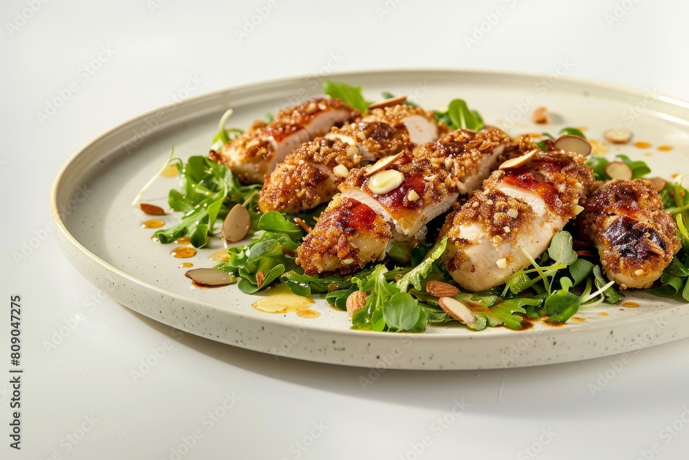Almond Crusted Chicken with Mouthwatering Appeal Almond Crusted Chicken with Mouthwatering Appeal