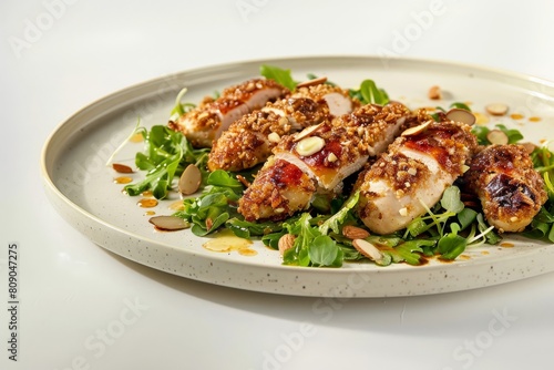 Almond Crusted Chicken with Mouthwatering Appeal