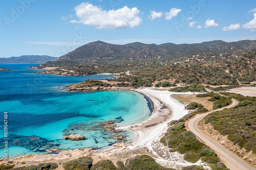 Spiaggia di Piscinn    Coastal Drive SP71  South Sardinia  Italy