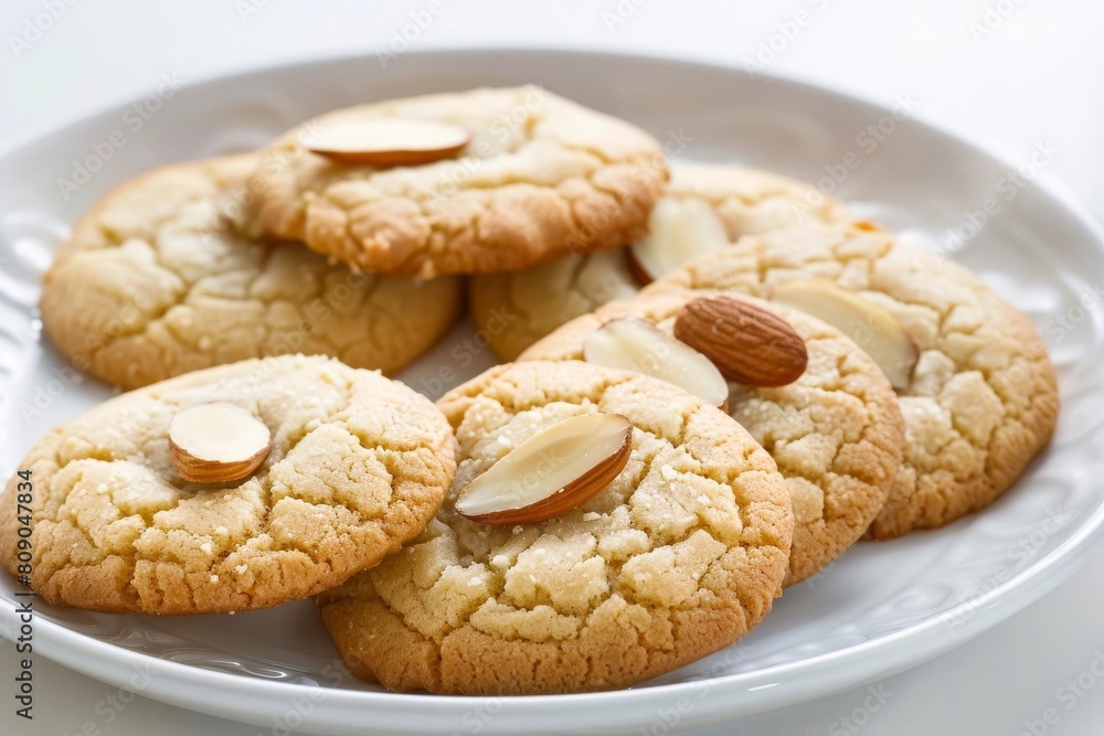 Aromatic Almond Cookies with Intricate Latticework Aromatic Almond Cookies with Intricate Latticework