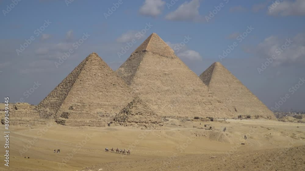 Pyramids of Giza. Giza Necropolis, Cairo Egypt. Pyramids of Giza. Giza Necropolis, Cairo Egypt.