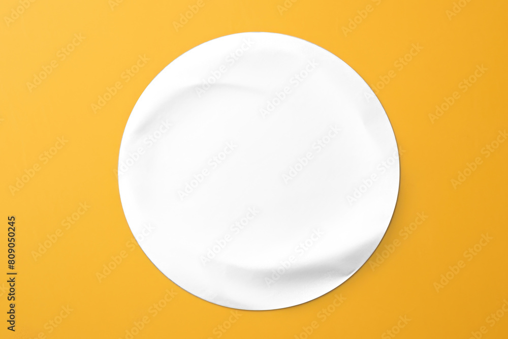 PNG round sticker mockup, transparent design PNG round sticker mockup, transparent design