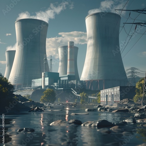 3D Rendered Educational Video Game: Nuclear Energy and its Role in Society photo