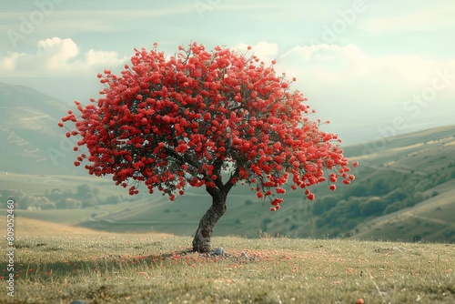 rowan tree for magic and mysticism, minimal documentary style