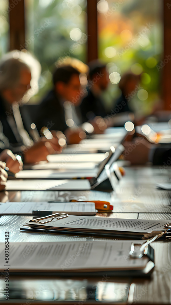 Professional Corporate Secretary Capturing Precise Meeting Minutes in Photo-Realistic Image - Essential Record Keeping Concept for Corporate Meetings Professional Corporate Secretary Capturing Precise Meeting Minutes in Photo-Realistic Image - Essential Record Keeping Concept for Corporate Meetings