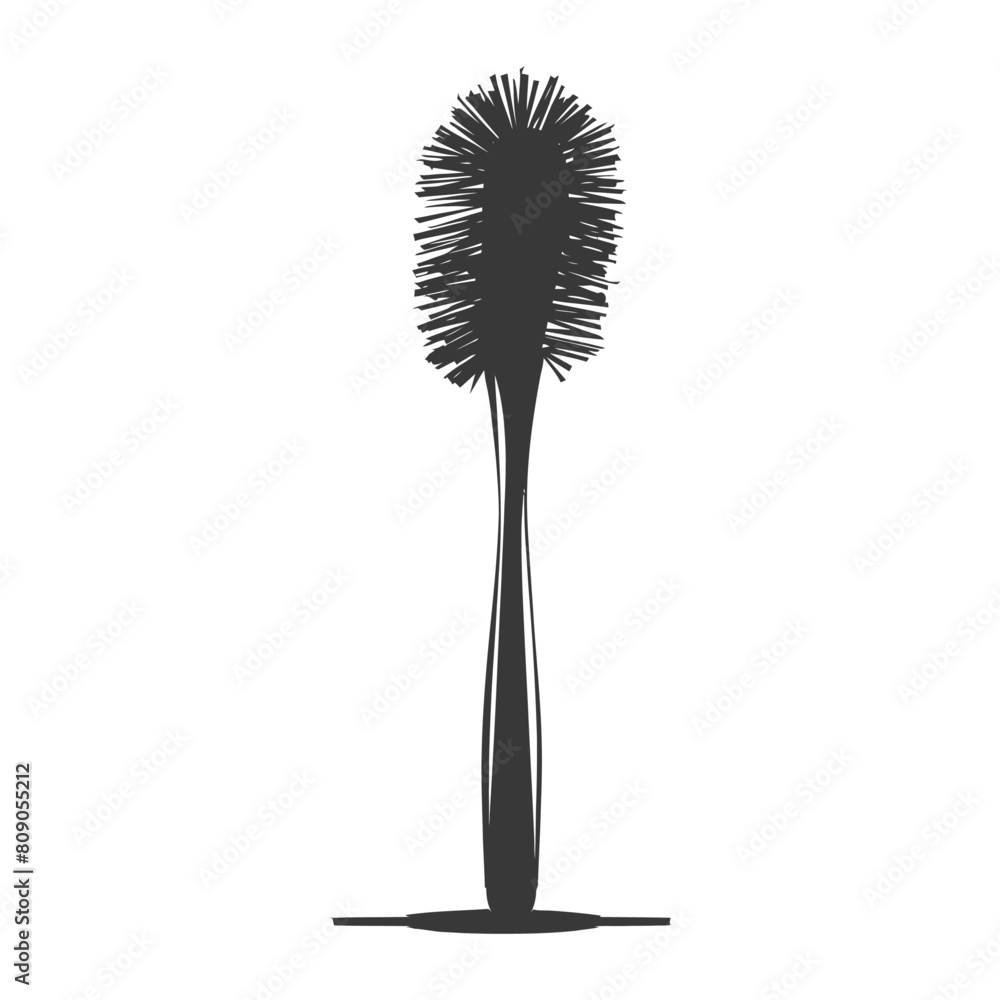 Silhouette toilet brush black color only Silhouette toilet brush black color only