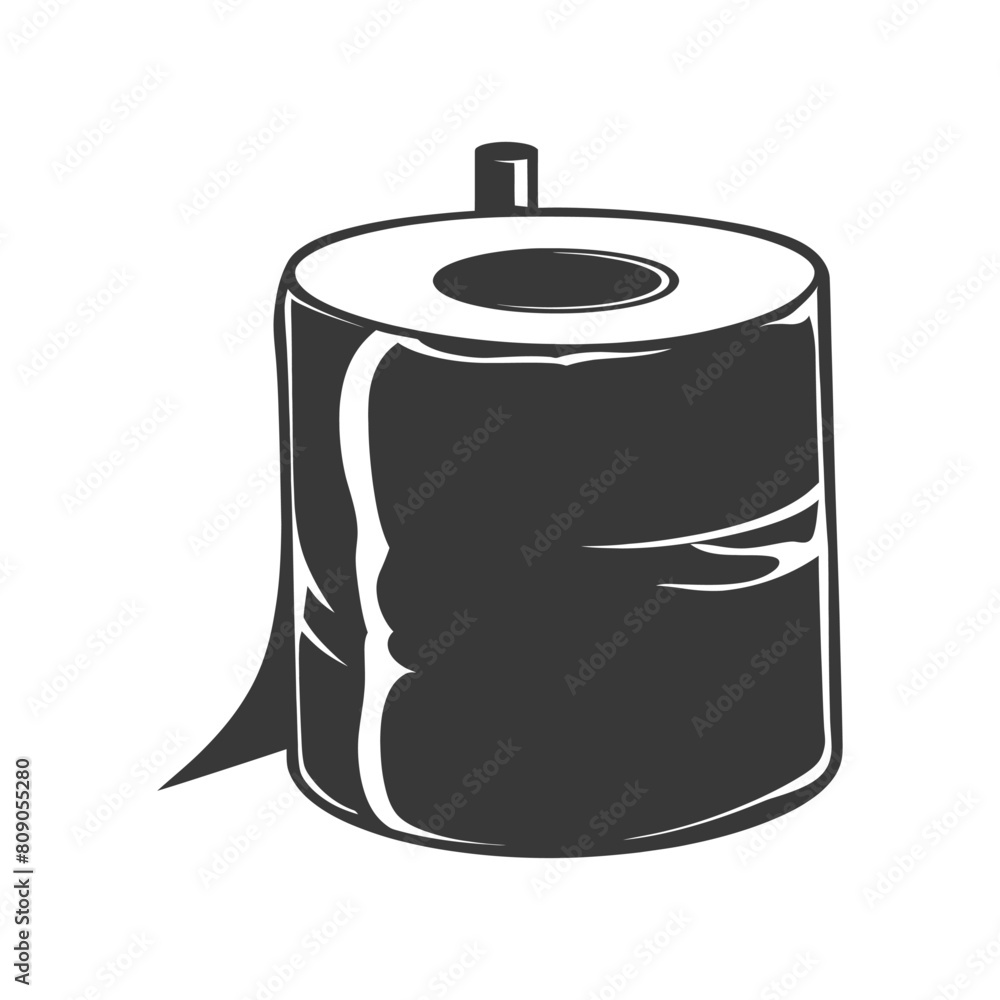Silhouette toilet paper black color only Silhouette toilet paper black color only